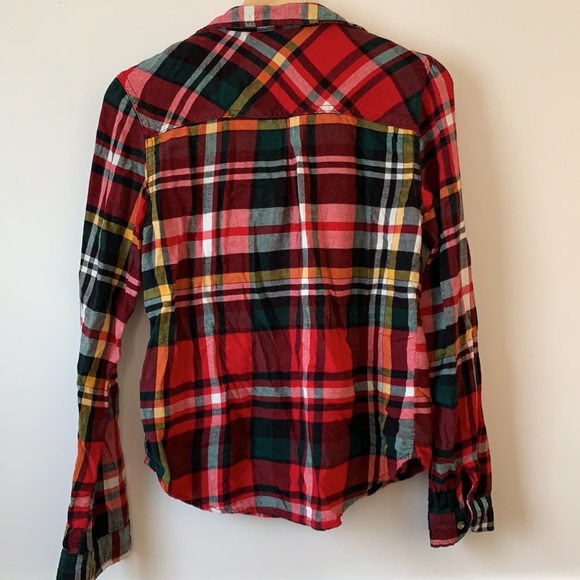Women’s Plaid Button Up - Picture 2 of 2